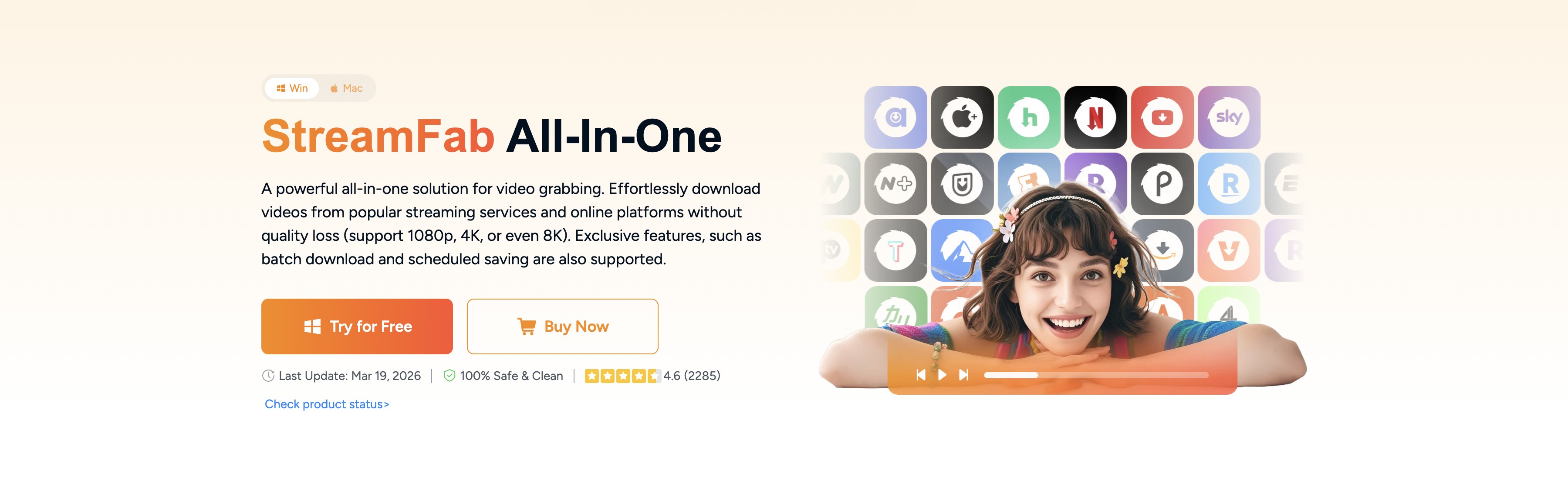 Alternatives à TunePat : StreamFab