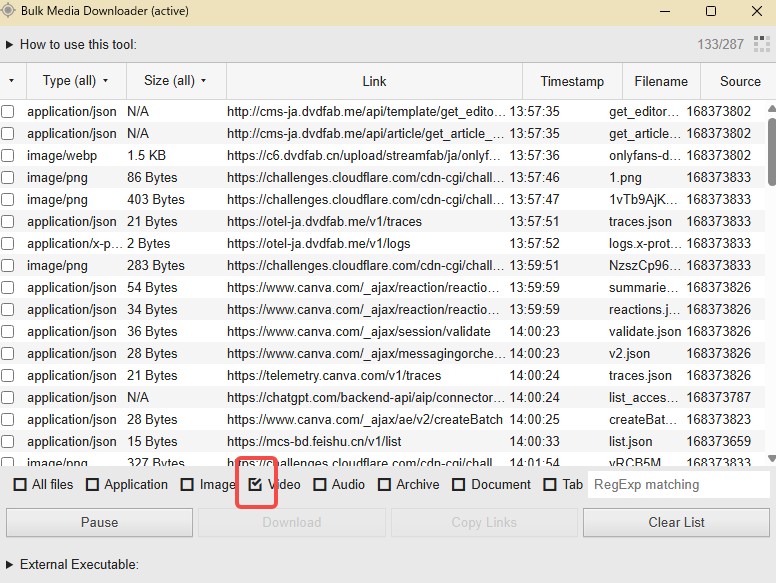 Bulk Media Downloader