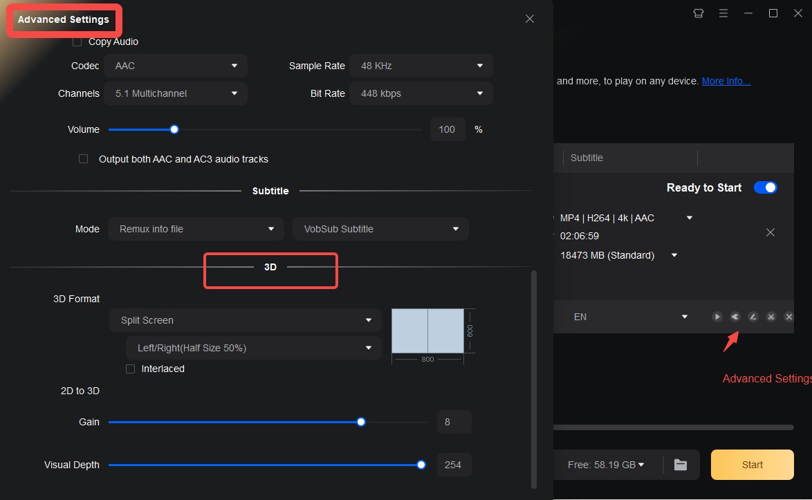 How to Convert 2D Blu-ray to Side-By-Side 3D with DVDFab